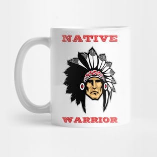 Native Warrior Mug